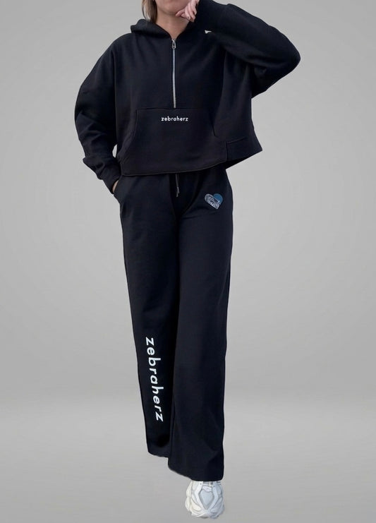 zebraherz Zip Hoodie Damen