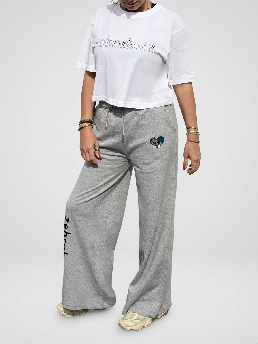 zebraherz Oversied Cropped Shirt