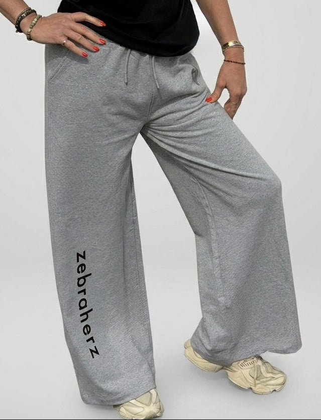zebraherz Wide Leg Joggers