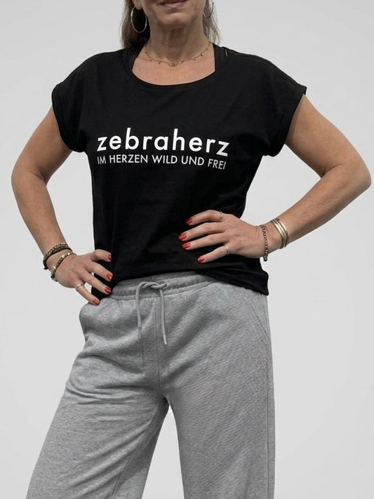zebraherz Rolledsleeve T-Shirt