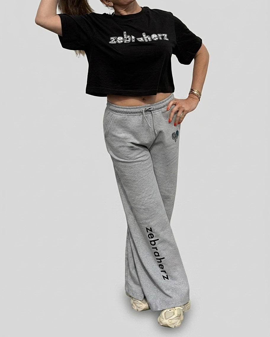 zebraherz Oversied Cropped Shirt