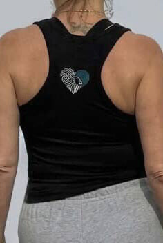 zebraherz Top Racer Back